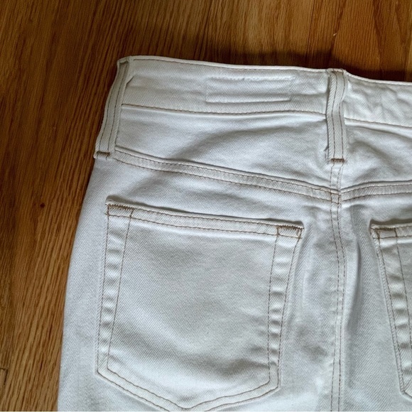 Adriano Goldschmied Denim The Erin Pencil Skirt 1 Year Neutral White Size 24R - Picture 7 of 10